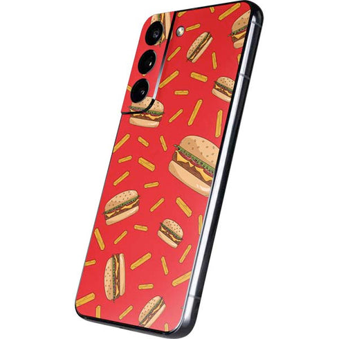 Burgers and Fries Galaxy S22 Skin